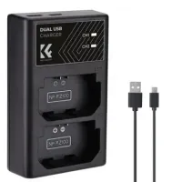 

                                    K&F Concept NP-FZ100 Dual Slot Quick Charger